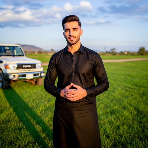 Rich Black اللِّبَاسُ الخَاصّ