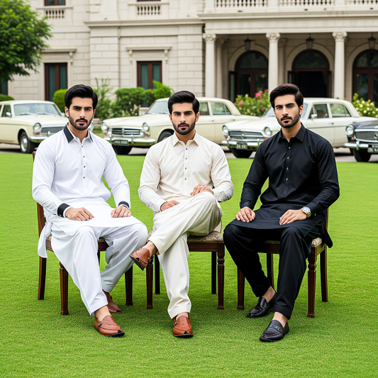 Ramzan Special - Pack of 3 Soft Khaddar Bundle (100% Cotton Winter Fabric)